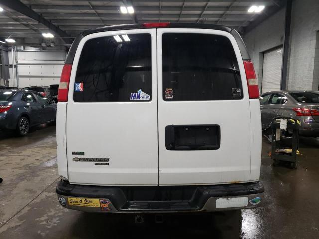 1GA2GYDG6A1132162 - 2010 CHEVROLET EXPRESS G3 LT WHITE photo 6