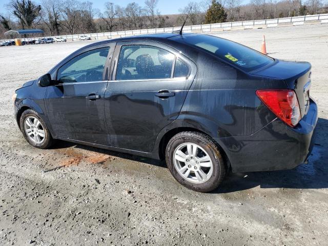 1G1JD5SB8D4251327 - 2013 CHEVROLET SONIC LT BLACK photo 2