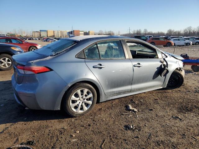 5YFEPRAE6LP080673 - 2020 TOYOTA COROLLA LE GRAY photo 3