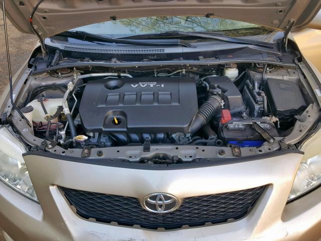 1NXBU40E89Z120663 - 2009 TOYOTA COROLLA BASE  photo 7