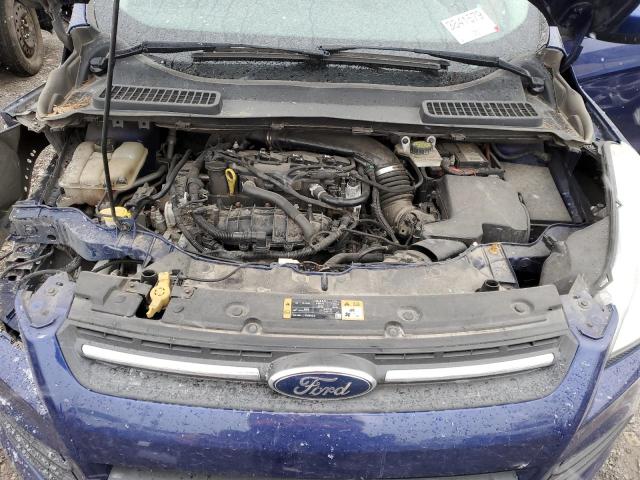 1FMCU9GXXGUB25983 - 2016 FORD ESCAPE SE BLUE photo 11