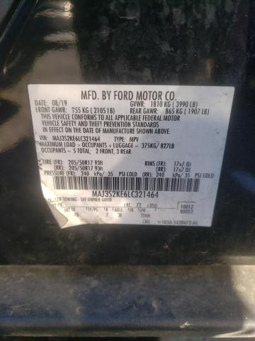 MAJ3S2KE6LC321464 - 2020 FORD ECOSPORT TITANIUM BLACK photo 13