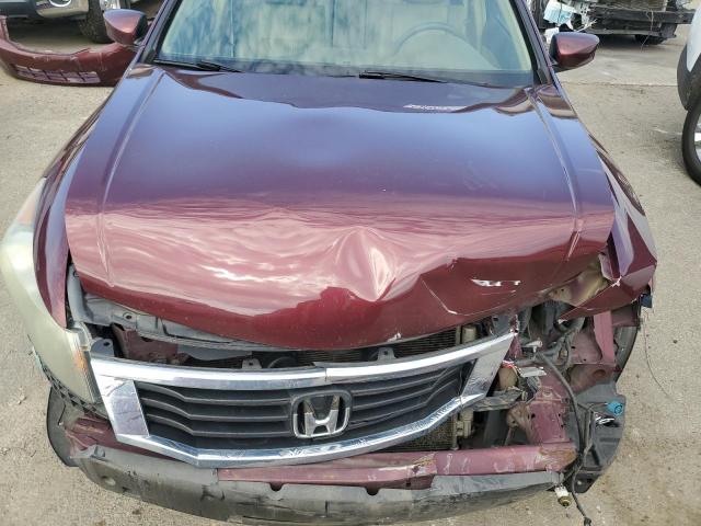 1HGCP26808A101662 - 2008 HONDA ACCORD EXL MAROON photo 11