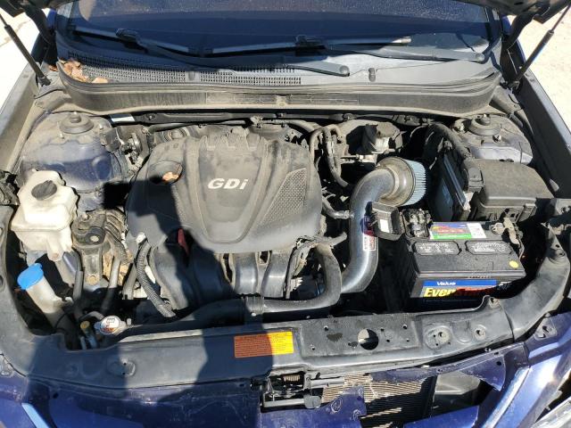 5NPEB4AC8DH548482 - 2013 HYUNDAI SONATA GLS BLUE photo 11