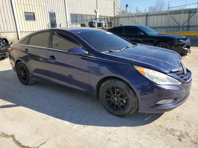 5NPEB4AC8DH548482 - 2013 HYUNDAI SONATA GLS BLUE photo 4