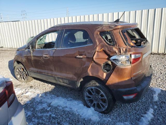 MAJ6S3KL9KC291442 - 2019 FORD ECOSPORT TITANIUM BROWN photo 2