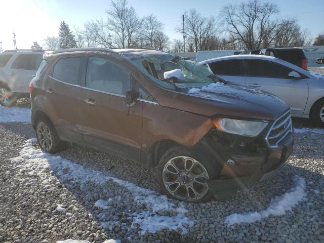 MAJ6S3KL9KC291442 - 2019 FORD ECOSPORT TITANIUM BROWN photo 4