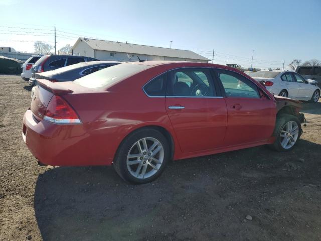 2G1WC5E3XD1160973 - 2013 CHEVROLET IMPALA LTZ RED photo 3