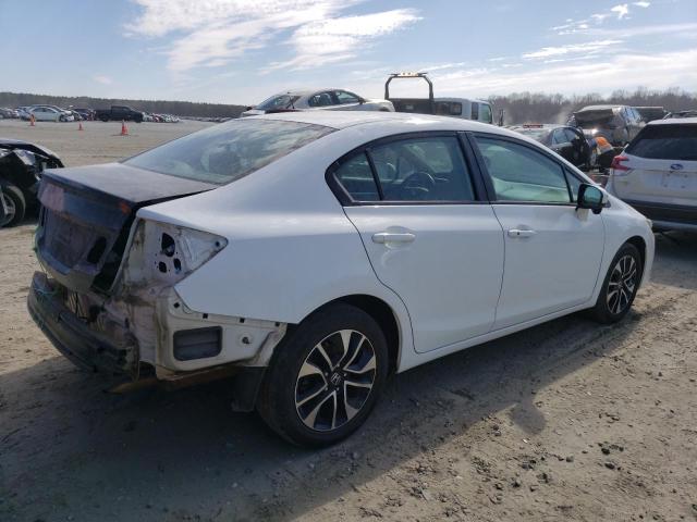 19XFB2F83EE037359 - 2014 HONDA CIVIC EX WHITE photo 3