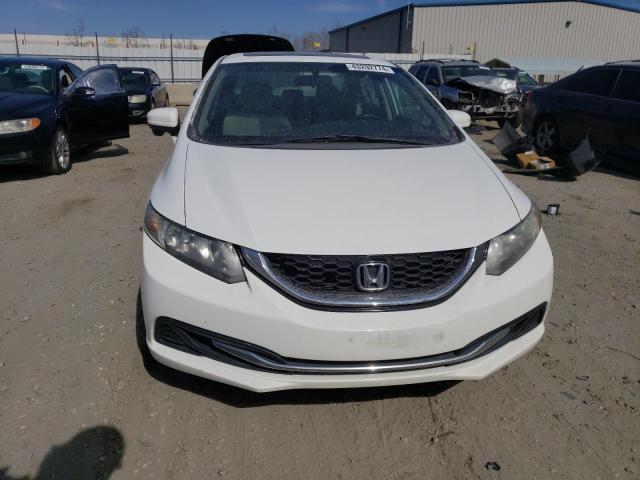 19XFB2F83EE037359 - 2014 HONDA CIVIC EX WHITE photo 5