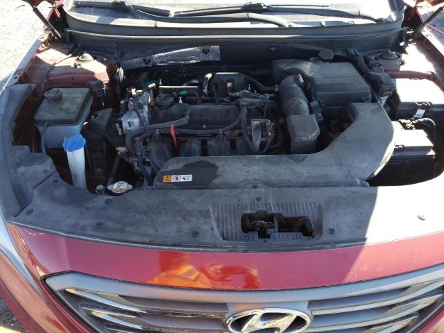 5NPE34AF7FH222294 - 2015 HYUNDAI SONATA SPORT RED photo 11