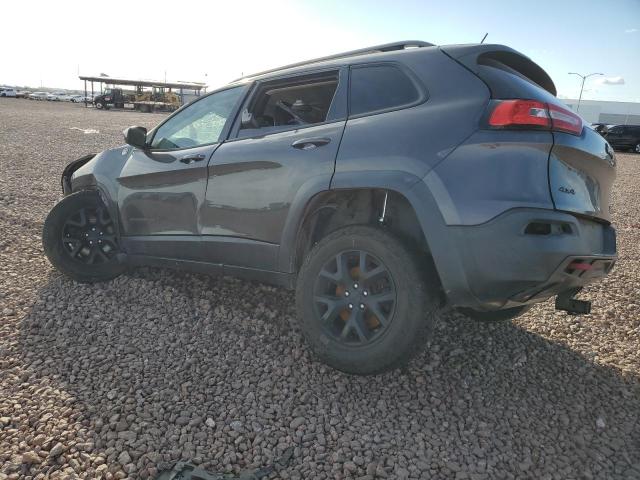 1C4PJMBB2EW317395 - 2014 JEEP CHEROKEE TRAILHAWK GRAY photo 2