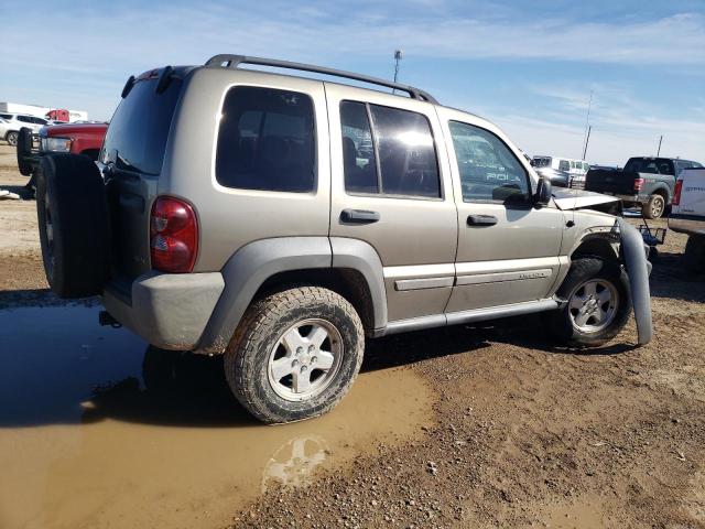 1J4GL48K47W694230 - 2007 JEEP LIBERTY SPORT TAN photo 3