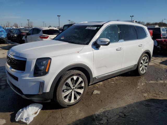 5XYP3DHC6NG253918 - 2022 KIA TELLURIDE EX WHITE photo 1