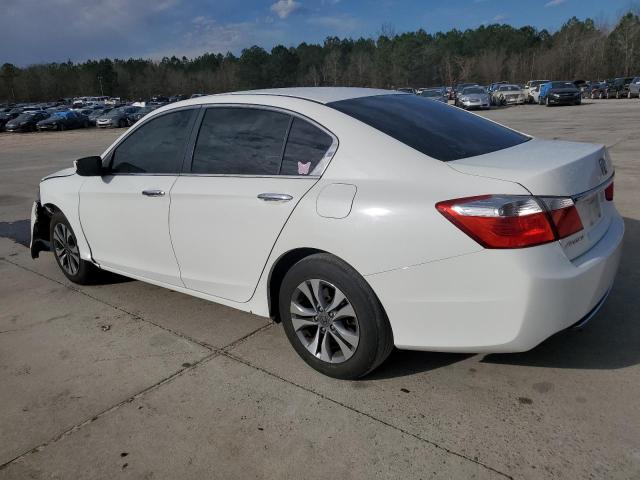 1HGCR2F39FA229958 - 2015 HONDA ACCORD LX WHITE photo 2