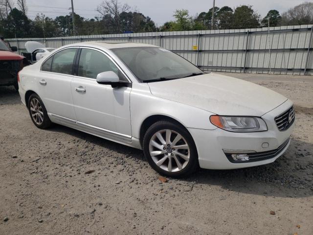 YV140MAC3F1183151 - 2015 VOLVO S80 PREMIER+ WHITE photo 4