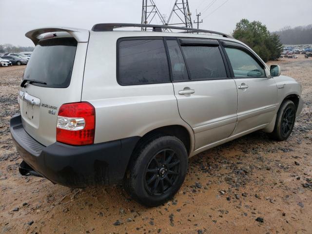 JTEHW21A070040878 - 2007 TOYOTA HIGHLANDER HYBRID SILVER photo 3