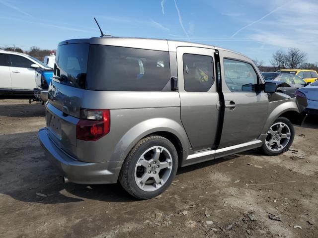 5J6YH18908L005904 - 2008 HONDA ELEMENT SC GRAY photo 3