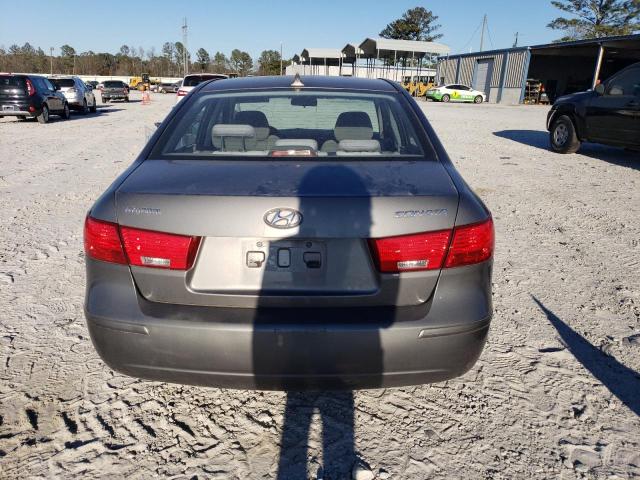 5NPET46C39H526564 - 2009 HYUNDAI SONATA GLS GRAY photo 6