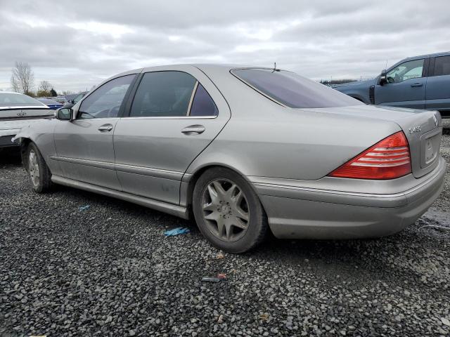 WDBNG70J16A482319 - 2006 MERCEDES-BENZ S 430 BEIGE photo 2