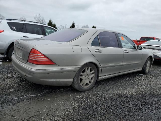 WDBNG70J16A482319 - 2006 MERCEDES-BENZ S 430 BEIGE photo 3