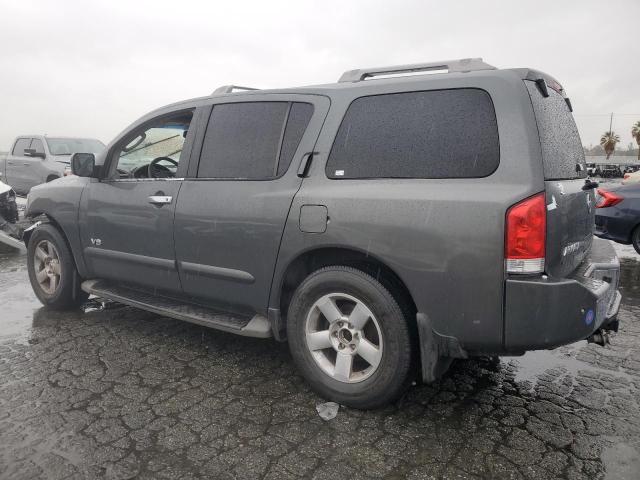 5N1AA08A16N700647 - 2006 NISSAN ARMADA SE GRAY photo 2