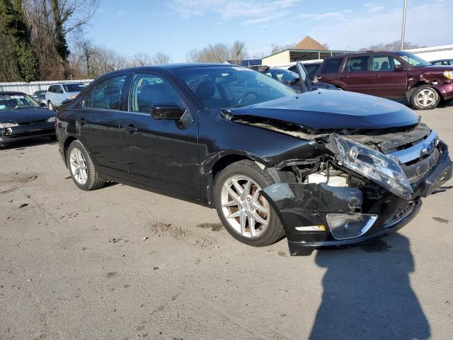 3FAHP0JA6BR327095 - 2011 FORD FUSION SEL BLACK photo 4