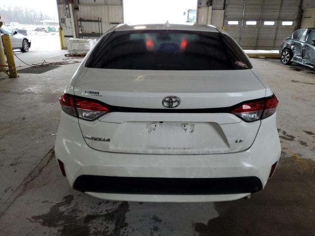 5YFEPRAE7LP102454 - 2020 TOYOTA COROLLA LE WHITE photo 6