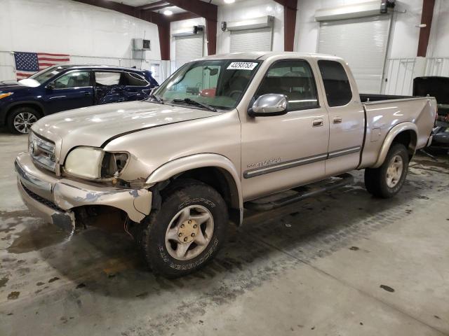 5TBBT44193S346178 - 2003 TOYOTA TUNDRA ACCESS CAB SR5 TAN photo 1