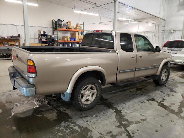 5TBBT44193S346178 - 2003 TOYOTA TUNDRA ACCESS CAB SR5 TAN photo 3