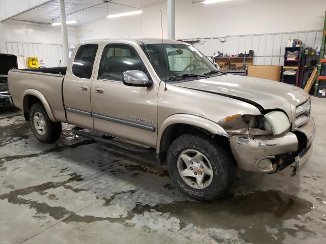 5TBBT44193S346178 - 2003 TOYOTA TUNDRA ACCESS CAB SR5 TAN photo 4
