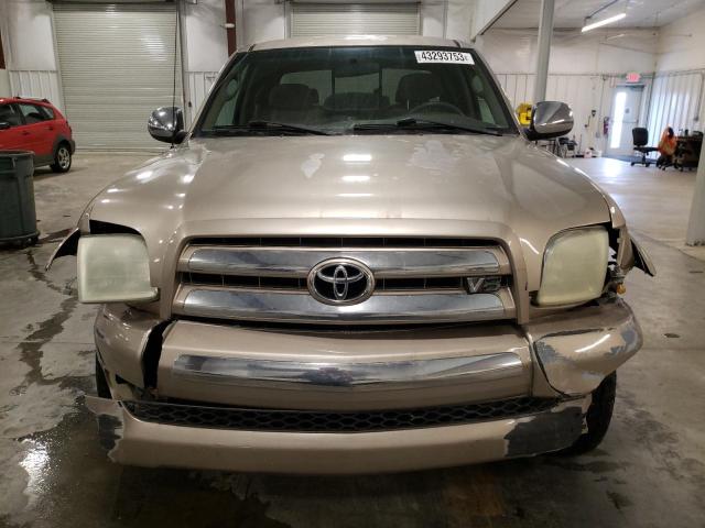 5TBBT44193S346178 - 2003 TOYOTA TUNDRA ACCESS CAB SR5 TAN photo 5