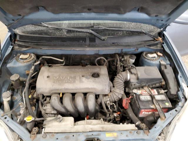 2T1KR30E25C433232 - 2005 TOYOTA COROLLA MA XR BLUE photo 11