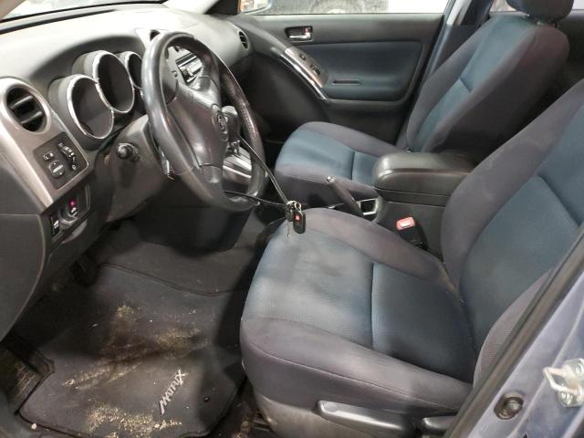 2T1KR30E25C433232 - 2005 TOYOTA COROLLA MA XR BLUE photo 7