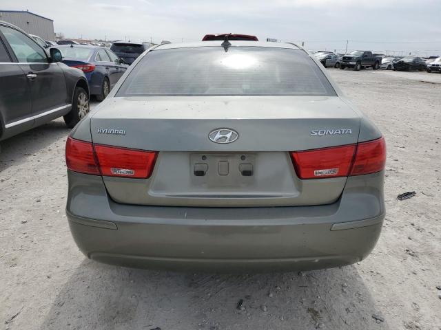 5NPET46C59H491848 - 2009 HYUNDAI SONATA GLS GREEN photo 6