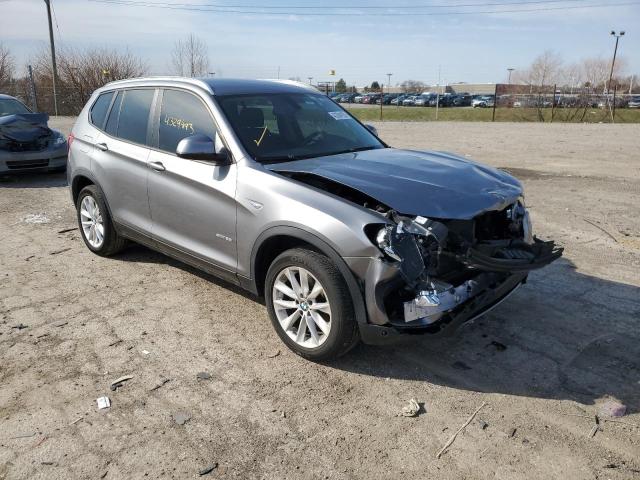 5UXWZ7C5XH0V84840 - 2017 BMW X3 SDRIVE28I GRAY photo 4