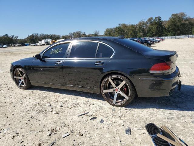 WBAHN83516DT34742 - 2006 BMW 750LI LI BLACK photo 2