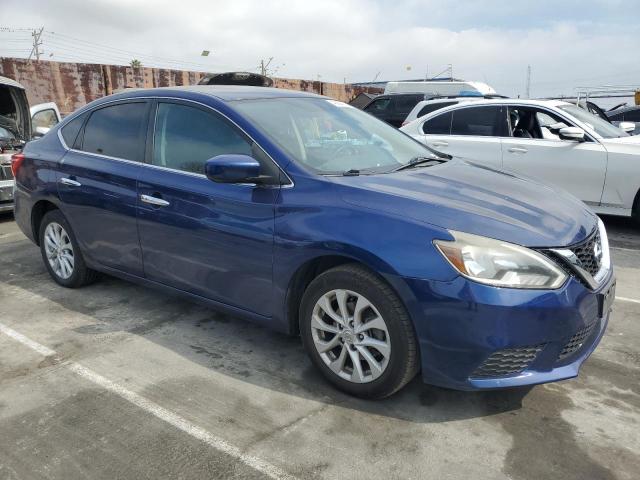 3N1AB7AP7KY308149 - 2019 NISSAN SENTRA S BLUE photo 4