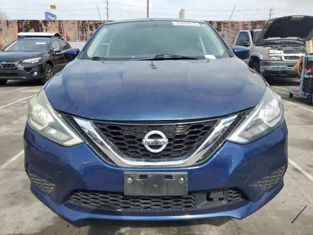 3N1AB7AP7KY308149 - 2019 NISSAN SENTRA S BLUE photo 5