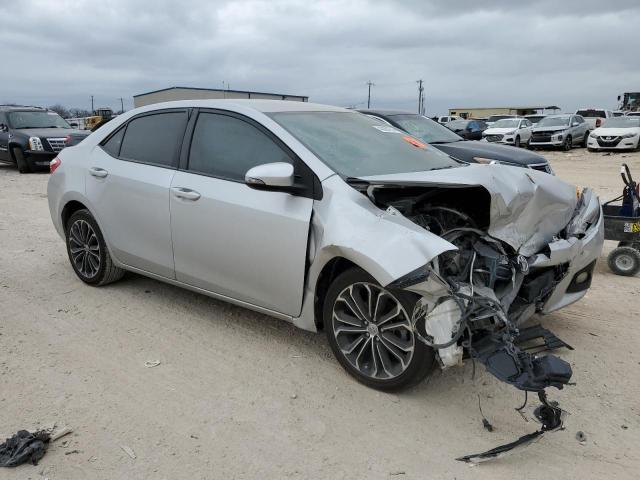 5YFBURHE4FP352899 - 2015 TOYOTA COROLLA L SILVER photo 4