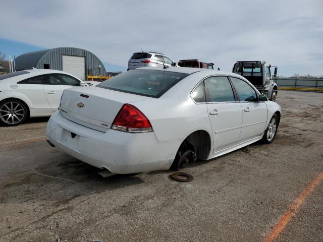 2G1WB5E31E1104165 - 2014 CHEVROLET IMPALA LIM LT WHITE photo 3