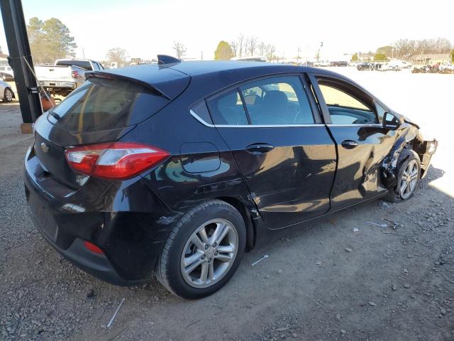 3G1BE6SM9HS604513 - 2017 CHEVROLET CRUZE LT BLACK photo 3