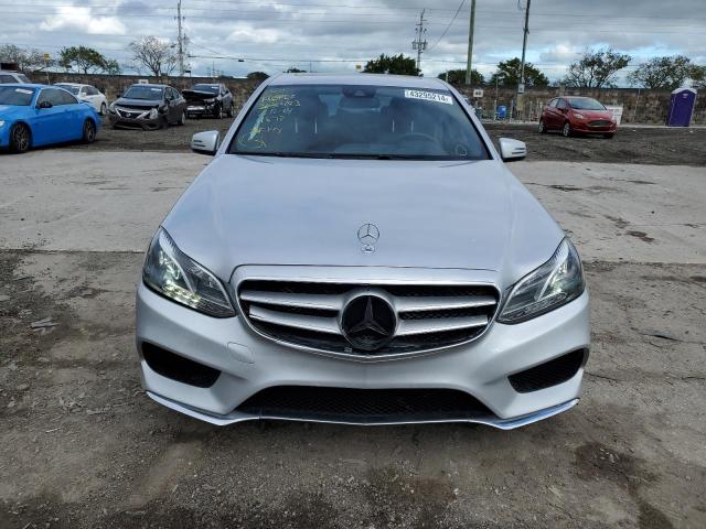 WDDHF5KB5FB104872 - 2015 MERCEDES-BENZ E 350 SILVER photo 5