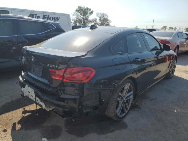 WBA4J1C51JBG79102 - 2018 BMW 430I GRAN COUPE BLACK photo 3