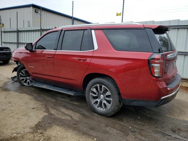 1GNSCNKD1NR127654 - 2022 CHEVROLET TAHOE C1500 LT MAROON photo 2