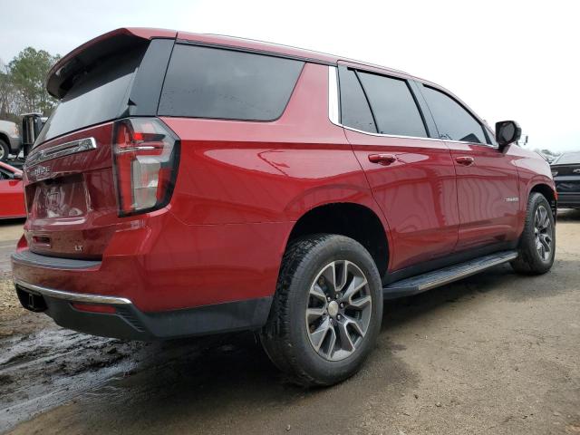 1GNSCNKD1NR127654 - 2022 CHEVROLET TAHOE C1500 LT MAROON photo 3