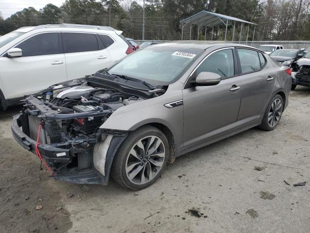 5XXGR4A67FG429142 - 2015 KIA OPTIMA SX GRAY photo 1