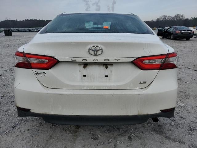 4T1B11HK4JU506826 - 2018 TOYOTA CAMRY L WHITE photo 6