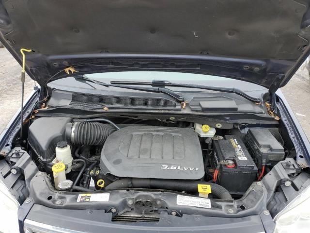 2C4RC1BG9DR647300 - 2013 CHRYSLER TOWN & COU TOURING ლურჯი ფოტო 12