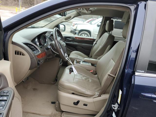 2C4RC1BG9DR647300 - 2013 CHRYSLER TOWN & COU TOURING ლურჯი ფოტო 7